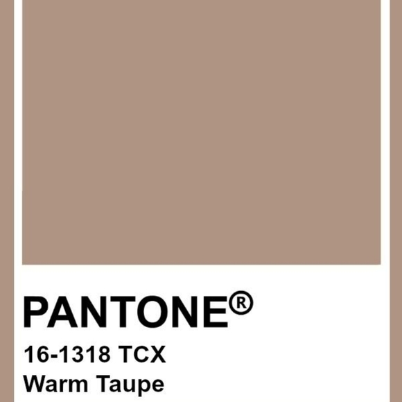 BCBG Silk Tunic Blouse Tab Rolled Sleeves Taupe S - Picture 10 of 10